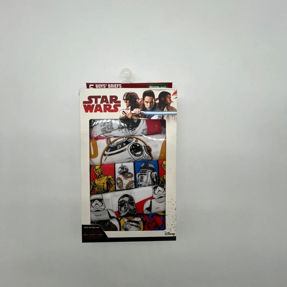 Handcraft Star Wars The Last Jedi Boys 5 Pack Briefs Underwear Multicolor Size 4